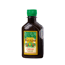 Spot cedar coniferous original cedar syrup pure Russian import 220ml Anastasia