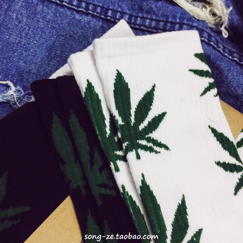 Ma Ye West Coast Phong cách vớ cao triều triều trượt ván nam và nữ vớ cotton thể thao Nhật Bản 2 đôi mua tất nam xịn ở hà nội