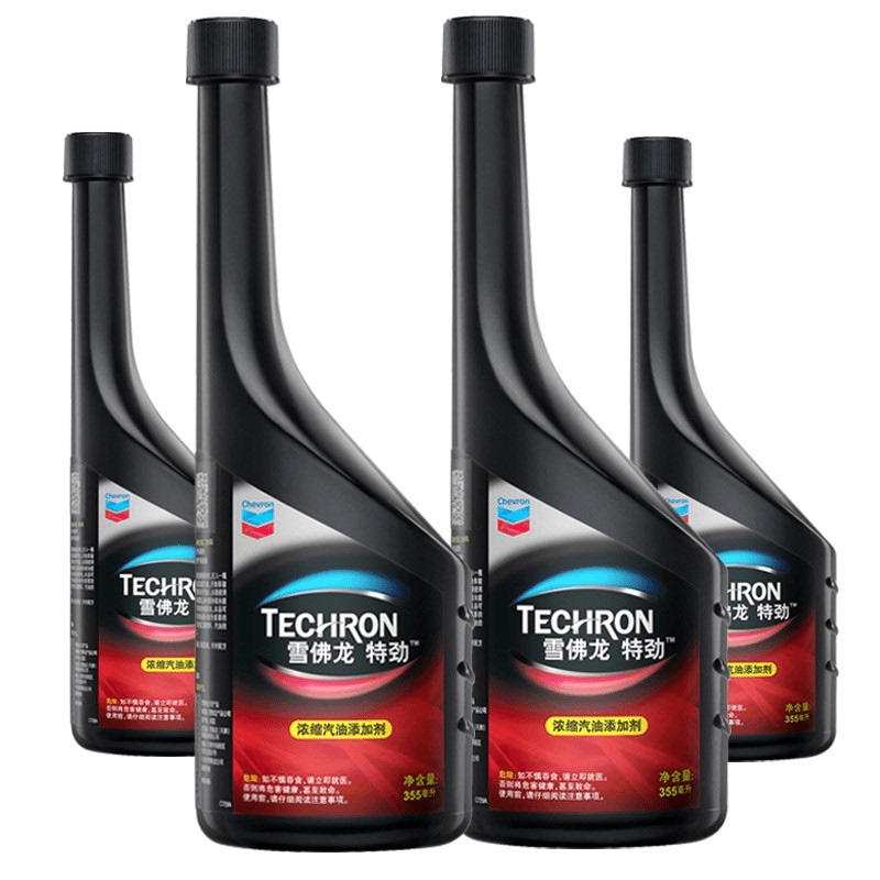 Chevron Extra Strength Fuel Additive Tcp Carbon Deposit Remover Gasoline Additive Genuine 4-Pack