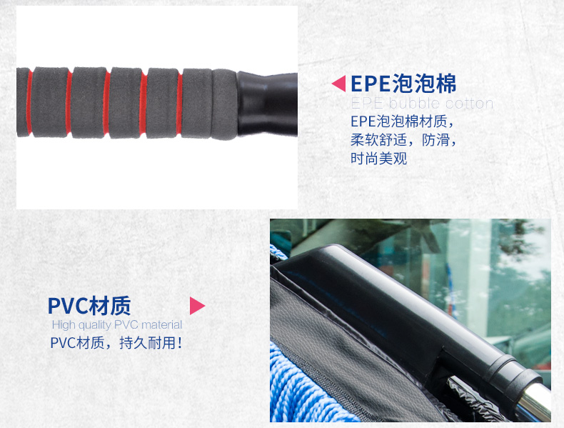 Xe phục vụ lau chùi lau bụi Bọ cạp công cụ rửa xe rửa xe cọ dài tay cầm kính thiên văn chải xe sáp kéo xe cung cấp - Sản phẩm làm sạch xe choi rua xe o to