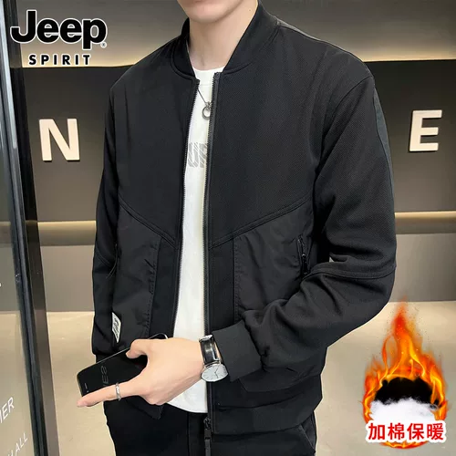 JEEP SPIRIT Бейсбольная зимняя форма, куртка, увеличенная толщина