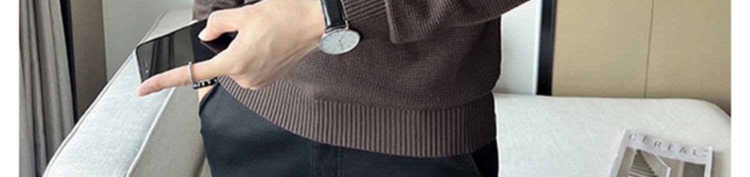 Джип, трикотажная рубашка, мужской демисезонный свитер, элитный трикотажный комплект, облегающий крой, стиль jeep spirit 