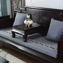 New Chinese sofa cushion four seasons universal thickened mahogany solid wood cushion High density sponge non-slip sofa towel cover