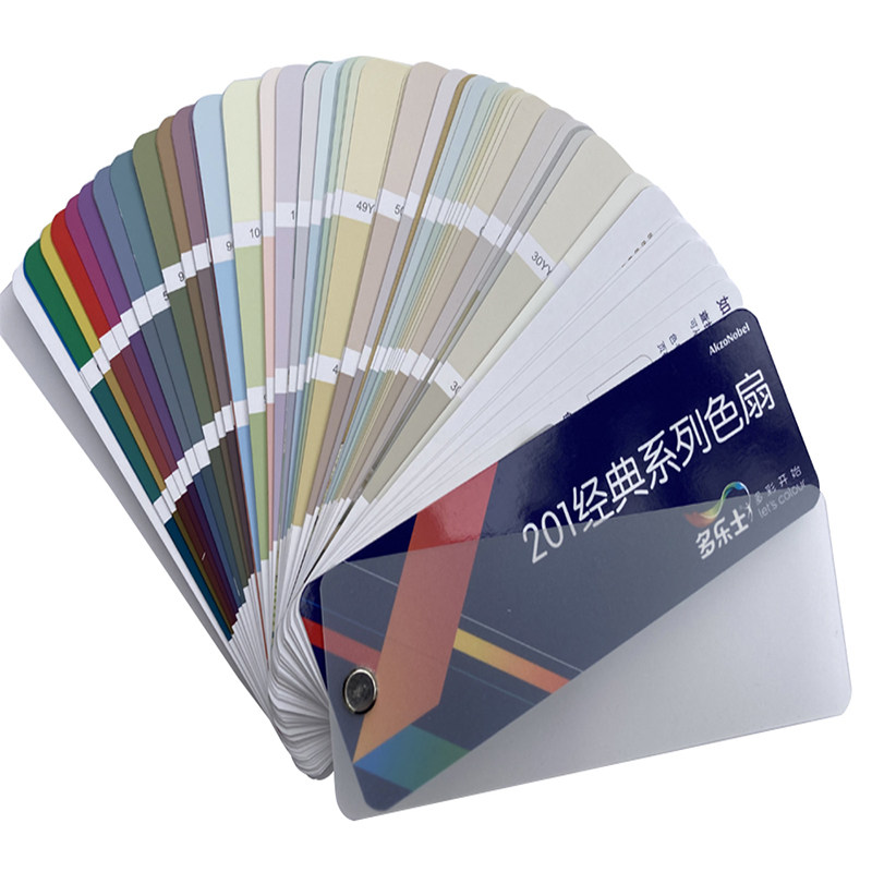 Dulux classic color fan Dulux color card 201 colors international standard interior design paint latex paint