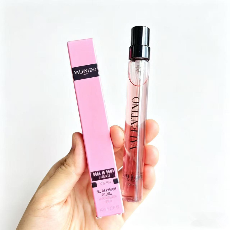 Sweet Girl, Buy It Without Thinking Twice~ Guo Zhi (National Cabinet) Valentino Roma Women's Perfume, Intense Version, 10ml with Spray Nozzle, Travel Sample