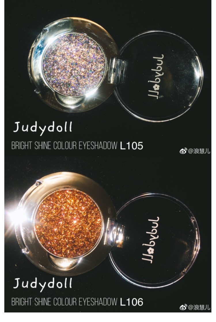 Judydoll Orange Monochrom Eye Shadow G33 Polarized Long lanh Sequin L105 Net Red UD Cow Lang Ping G44 M22 clio bảng mắt