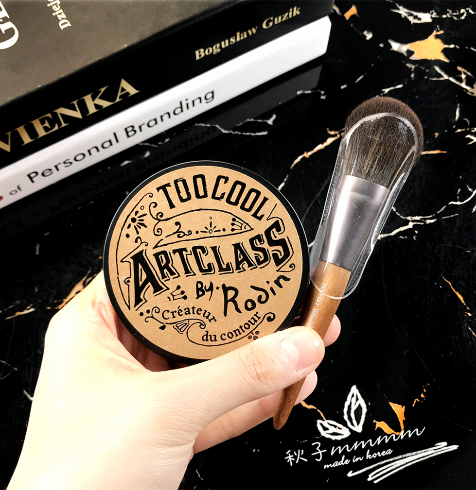 送修容刷 too cool for school涂酷三色修容粉饼阴影侧影鼻影高光