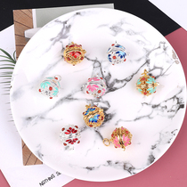 DIY open Palace Bell sachet pendant