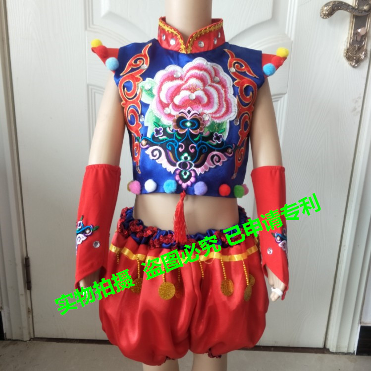 Lễ mừng năm mới của trẻ em Lễ khai mạc lễ hội Búp bê Trung Quốc Giấc mơ Trung Quốc Em bé múa Trang phục Trung Quốc Đèn lồng gió bộ hiphop bé trai