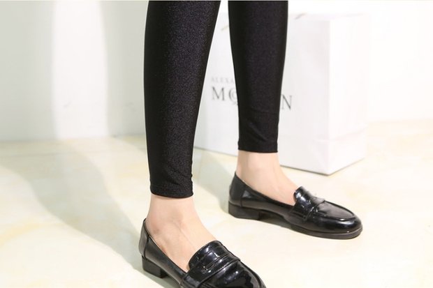 Quần legging Quần legging mỏng Phần mỏng chân mỏng Quần chín điểm Quần vớ bút chì quần cỡ lớn nữ triều quần tây baggy