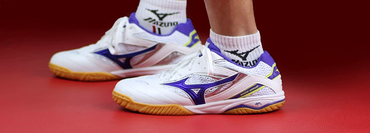 Giày bóng bàn Mizuno Giày nam MIZUNO chuyên nghiệp Giày nữ chống trượt Giày bóng bàn WAVE DRIVE8