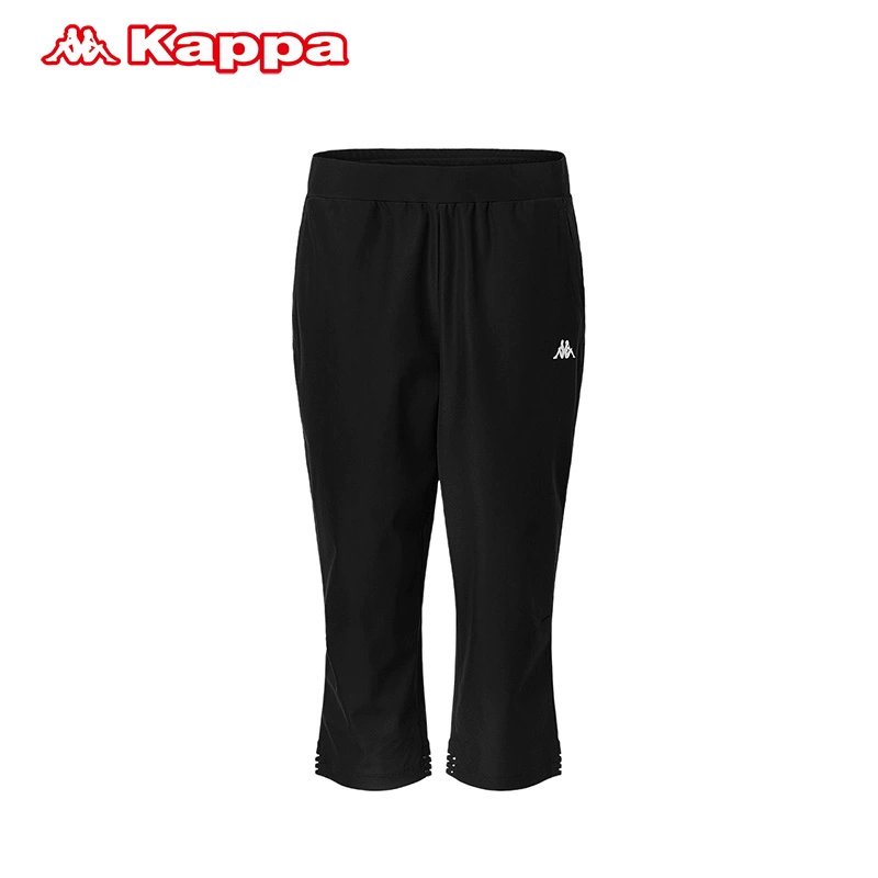 Kappa Kappa 2020 quần short thoáng khí thể thao nữ mùa hè quần cắt K0A42CQ40-990 - Quần thể thao