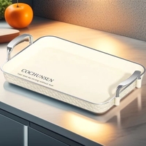 Water cup storage rack light luxury water cup fruit tray double layer multi-functional drain tray living room high-end 2024 new style