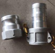 Aluminum oil tanker fast head pipe joint Water pump fast head 2 inch 3 inch diameter