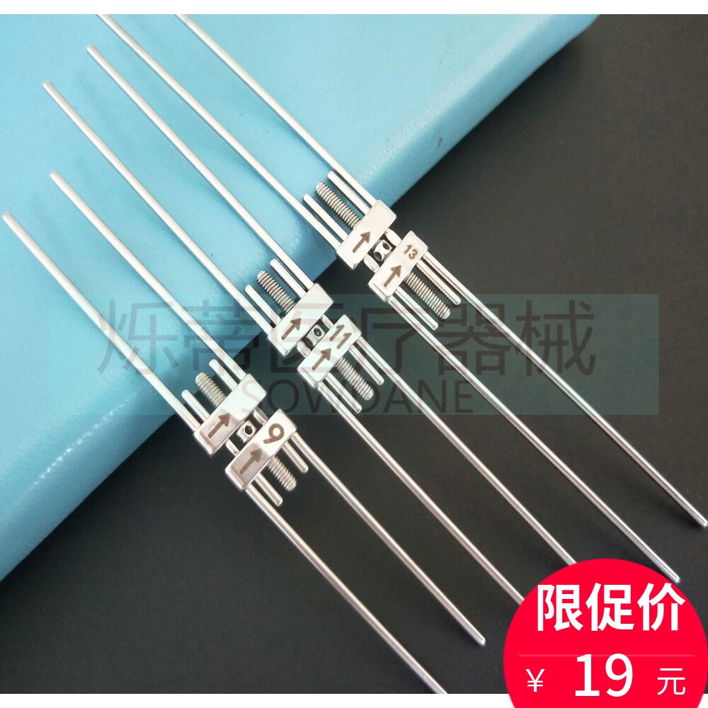 Stainless steel spiral bow scaling scaling scaffolding standardized extended dental device