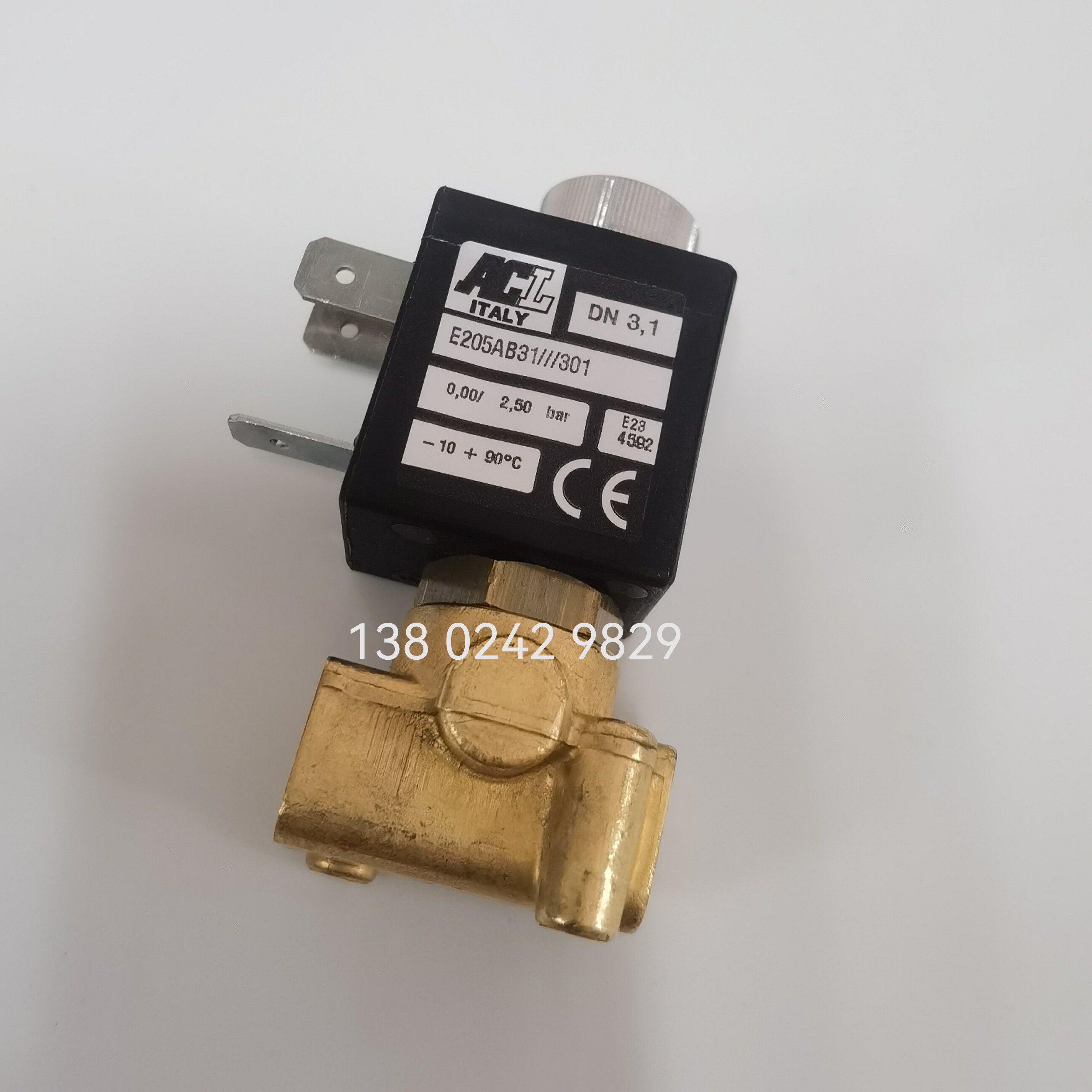 原装ACL常开电磁阀E205AB31///301黄铜阀体耐高温现货秒发