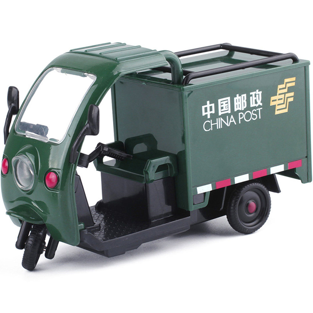 New goods to be delivered to truck Tricycle Express Passenger Car City Express China Postal Children Sound And Light Cars
