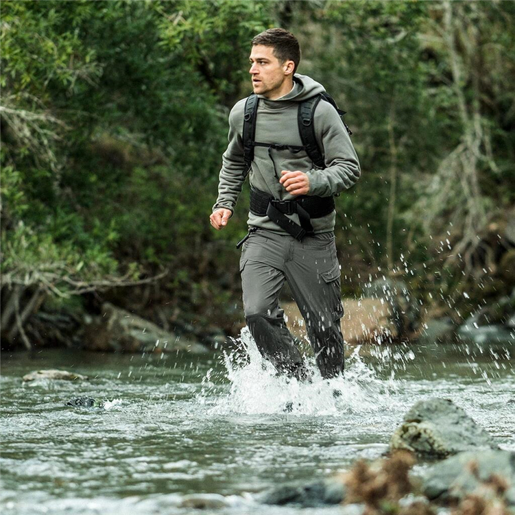 PDW Outdoor Climbing Hiking Soft Shell Long Pants Daily Casual Comfort Elastic Military Version Anti-Tear Workwear Pants