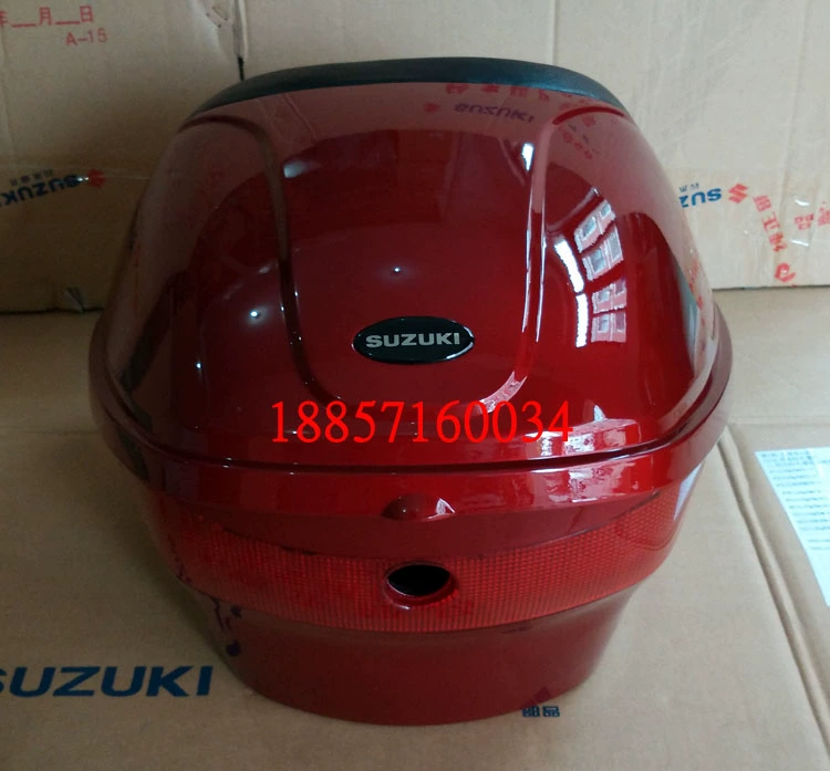 Qingqi Suzuki Yuncai QS100T / Li Cai QS125T-2 / UR110T hộp công cụ cốp sau - Xe gắn máy phía sau hộp