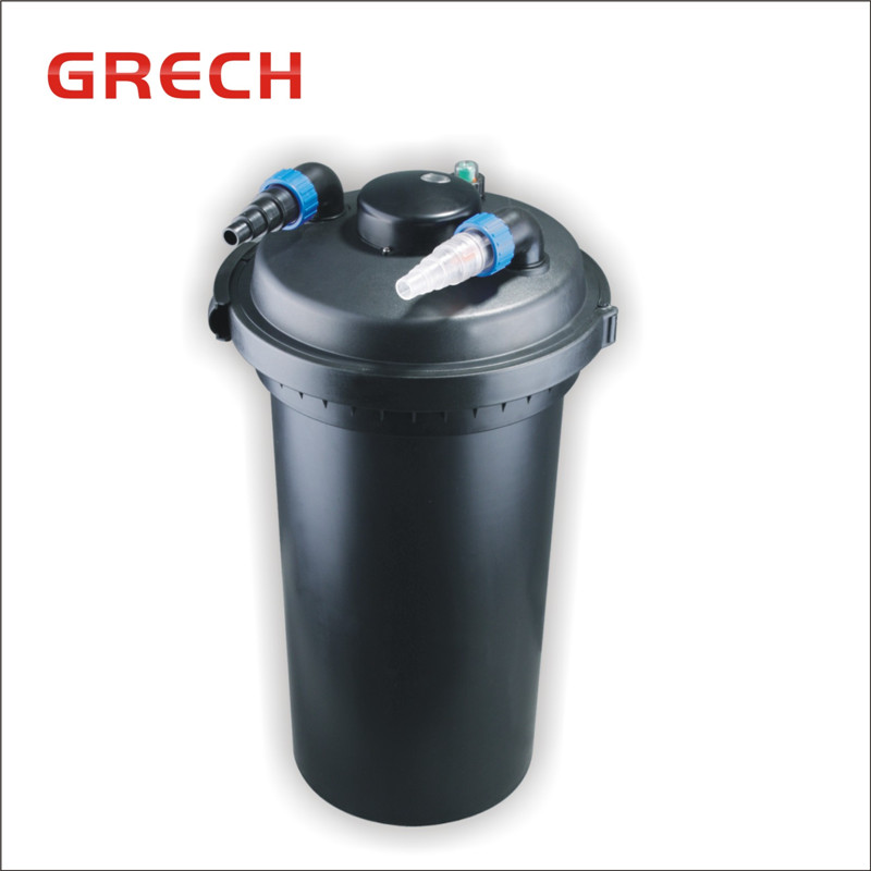 Sensen CPF-500 Pond Biochemical Pressure Filter Fish Pond Filter Outdoor Filter Barrel Removes Green Algae