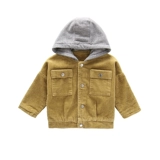 Tide, детская осенняя вельветовая куртка, детская одежда, 4 лет