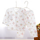 Ít Frank bé Summer tre sợi Underwear Set Boys and Girls Thin đáy Air Conditioner Pajama Set.