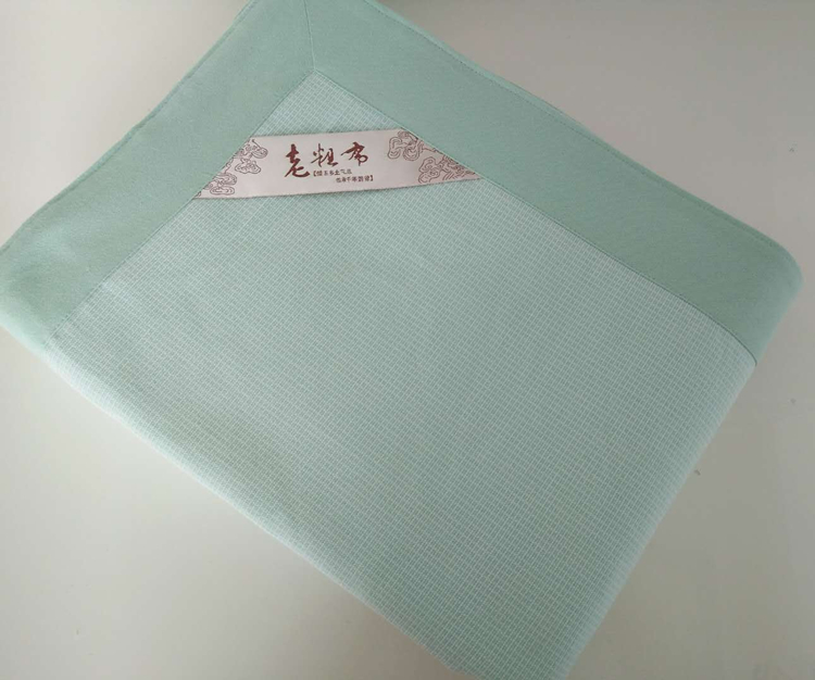 Cotton cũ vải thô ba mảnh mùa hè chải tốt đơn giường đôi 1.8 / 2.0 điều hòa không khí ghế gấp chiếu trúc 2mx2m2