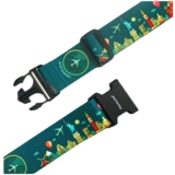 Чемодан, ремень для путешествий, пакет