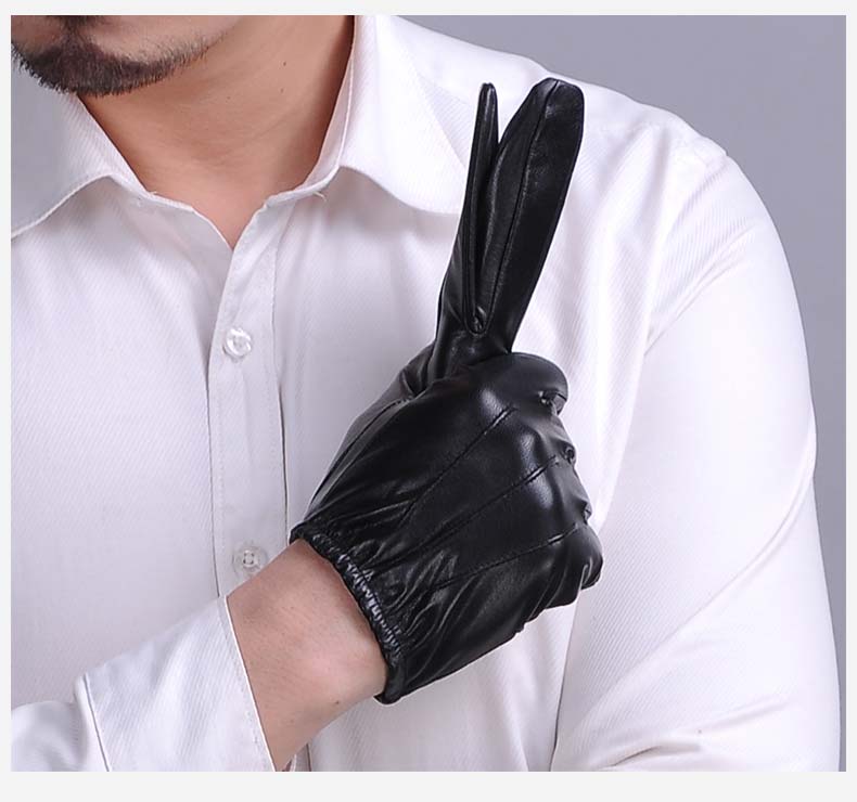 Gants pour homme en peau de mouton - Ref 2781291 Image 23
