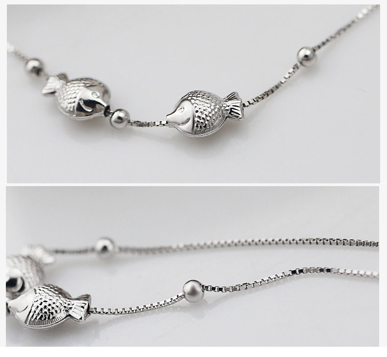 Bracelet de cheville Femme en Argenterie - Ref 3102363 Image 11