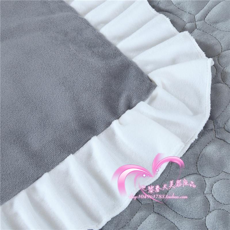 Dày pha lê nhung vẻ đẹp giường bìa bốn bộ của beauty salon bộ đồ giường massage giường hương liệu bìa siêu mềm nổi