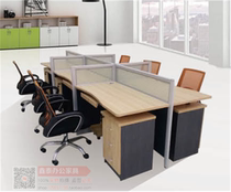 Yunnan Kunming office furniture panel screen partition desk work position four people combination table staff card sitting