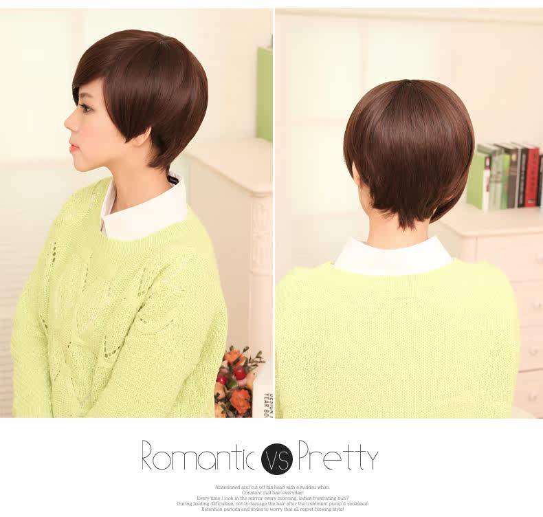 Perruque cheveux raides Court - Ref 2609293 Image 10