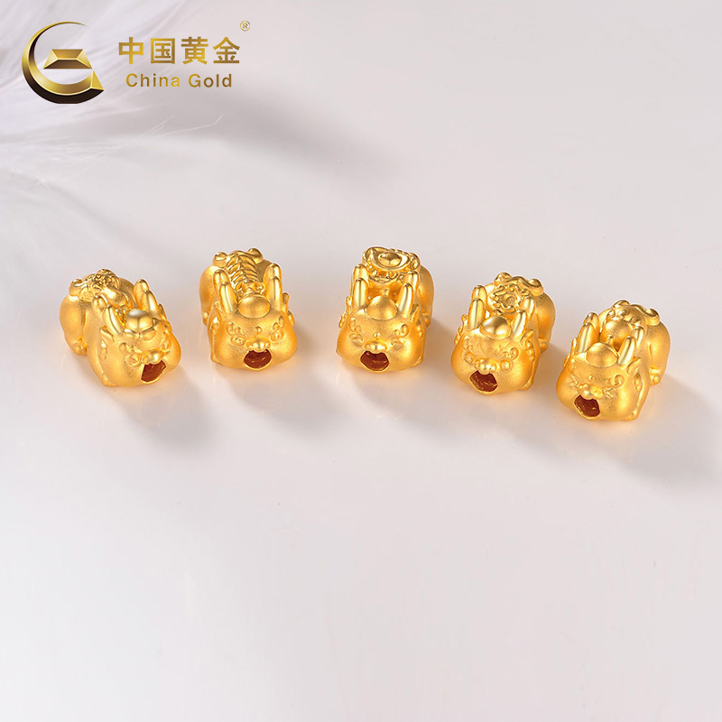 (China Gold Official Shop) The Leopard Baby Transit Pearl transfer Pearl Handout gold 100 Caiyuan Money Ping An deduction