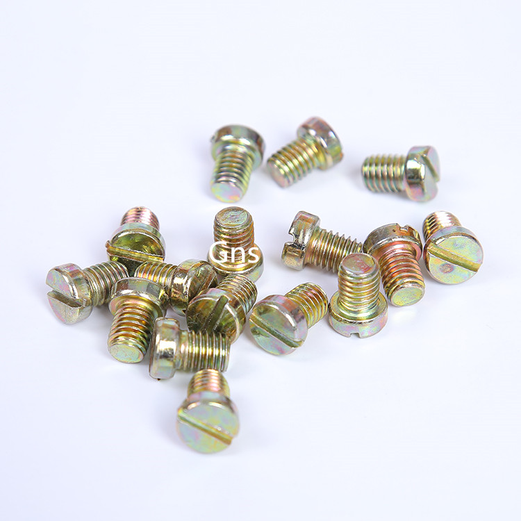 GB65 cylindrical head one-word screw one-word slotted screw M8M10M12 cylindrical head screw