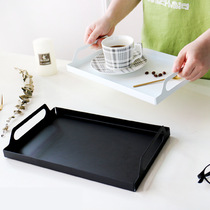 Nordic INS style iron rectangular home with double ear tray restaurant hotel endpoint creative shooting props