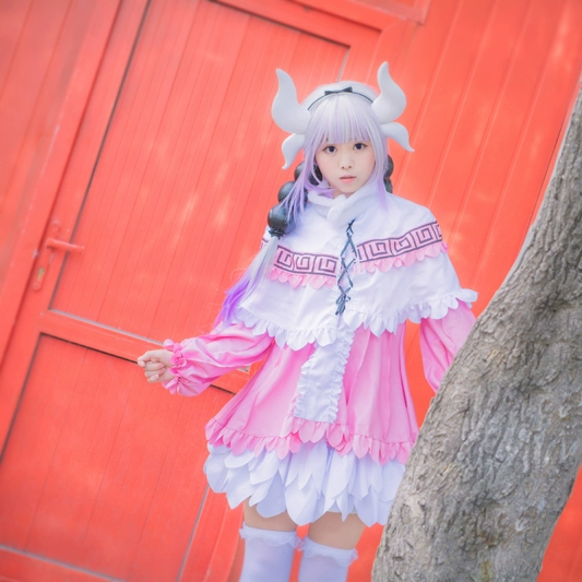 Người hầu gái rồng của Kobayashi, Chị gái lắc rồng, Conna Cosplay Quần áo nữ trang phục nữ - Cosplay