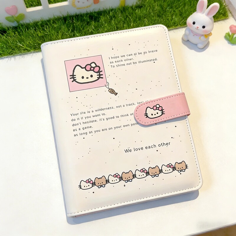 Cat-Themed Instant Photo Album Card Binder for Storing Loose-Leaf Fuji Photo Cards, Cute Photo Paper Cards, Celebrity High-Value Cards