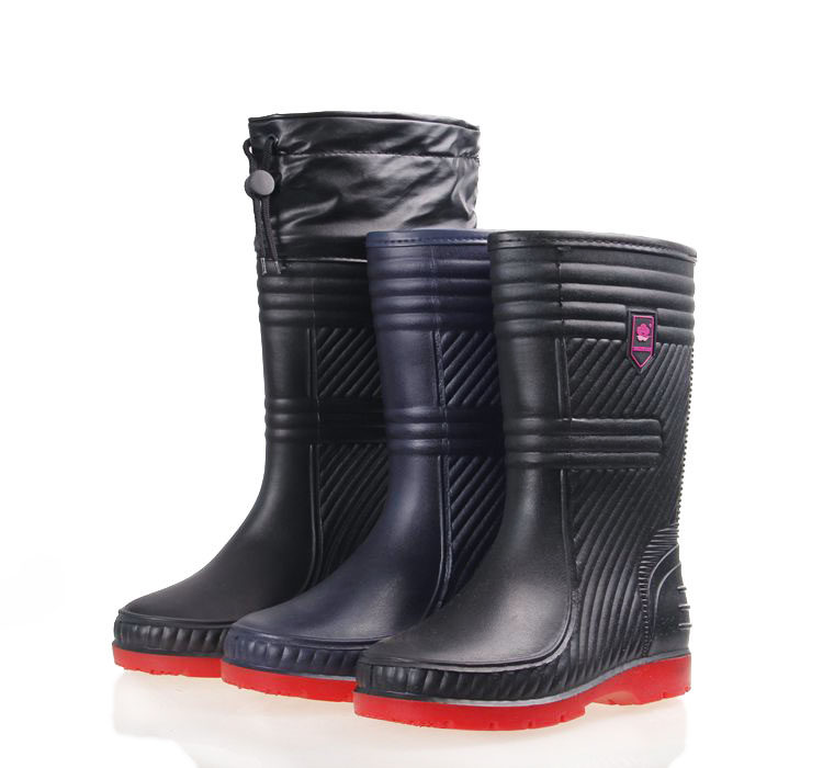 Chaussures - bottes caoutchouc homme pour hiver - semelle tendon - Ref 960610 Image 24