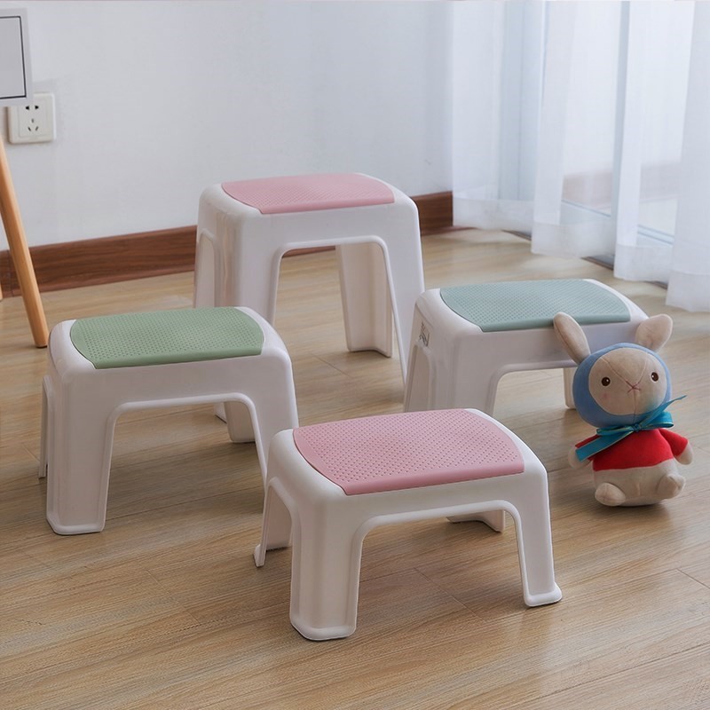 Miniature pupil baby low stool baby bath dining chair plastic stool seat small bench guard