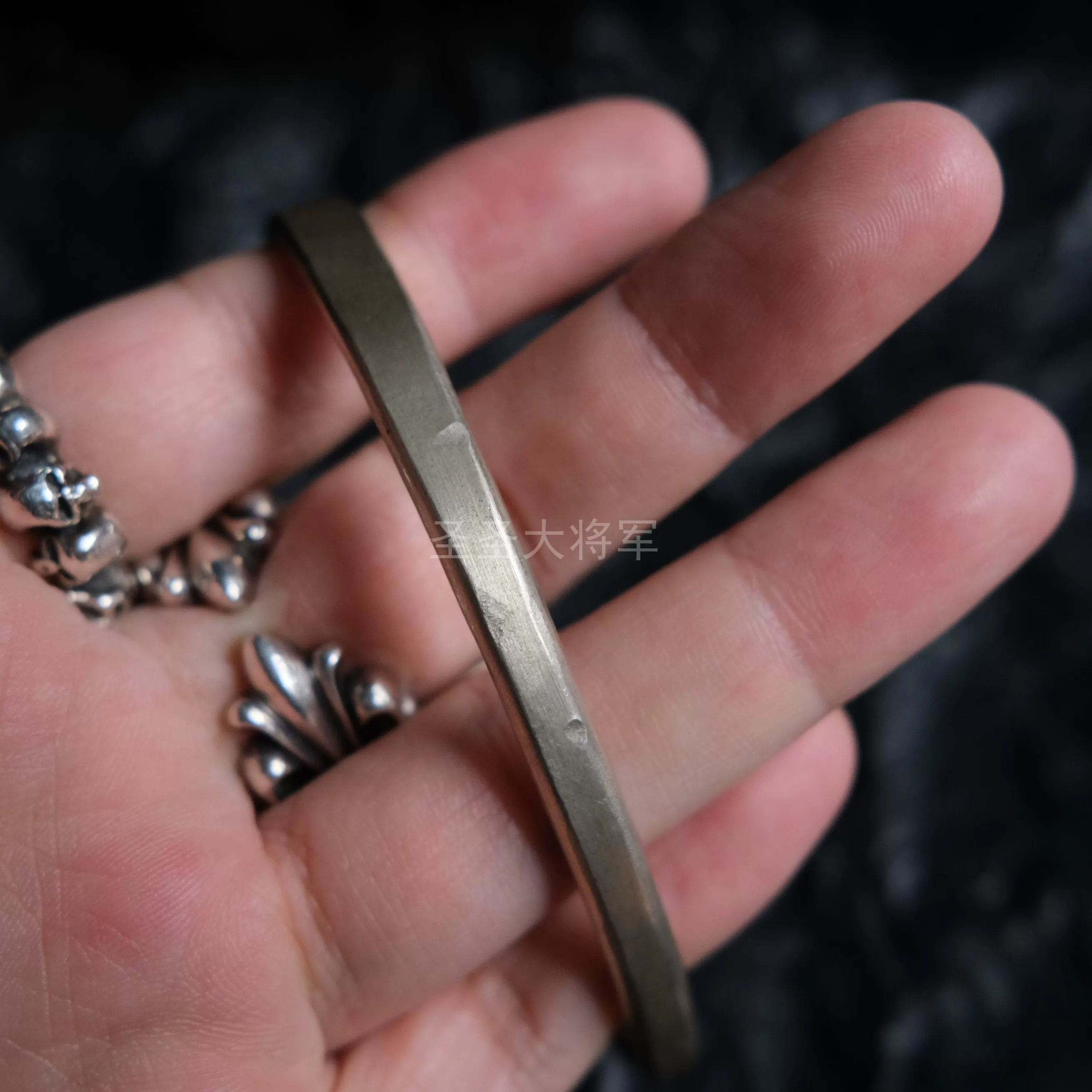 [Purchasing] M.A+ by Maurizio Amadei Classic Retro Red Line Cross Sterling Silver Bracelet
