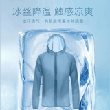 Летняя одежда для защиты от солнца, дорожная шелковая ветровка, дышащая быстросохнущая куртка