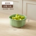 Mới Chậu Rửa Bát Thoát Rổ Nhà Bếp Hộ Gia Đình Dày Rổ Rửa Rau Lọc Nước Rửa Trái Cây Hiện Vật Phòng Khách Đĩa Trái Cây Phòng bếp