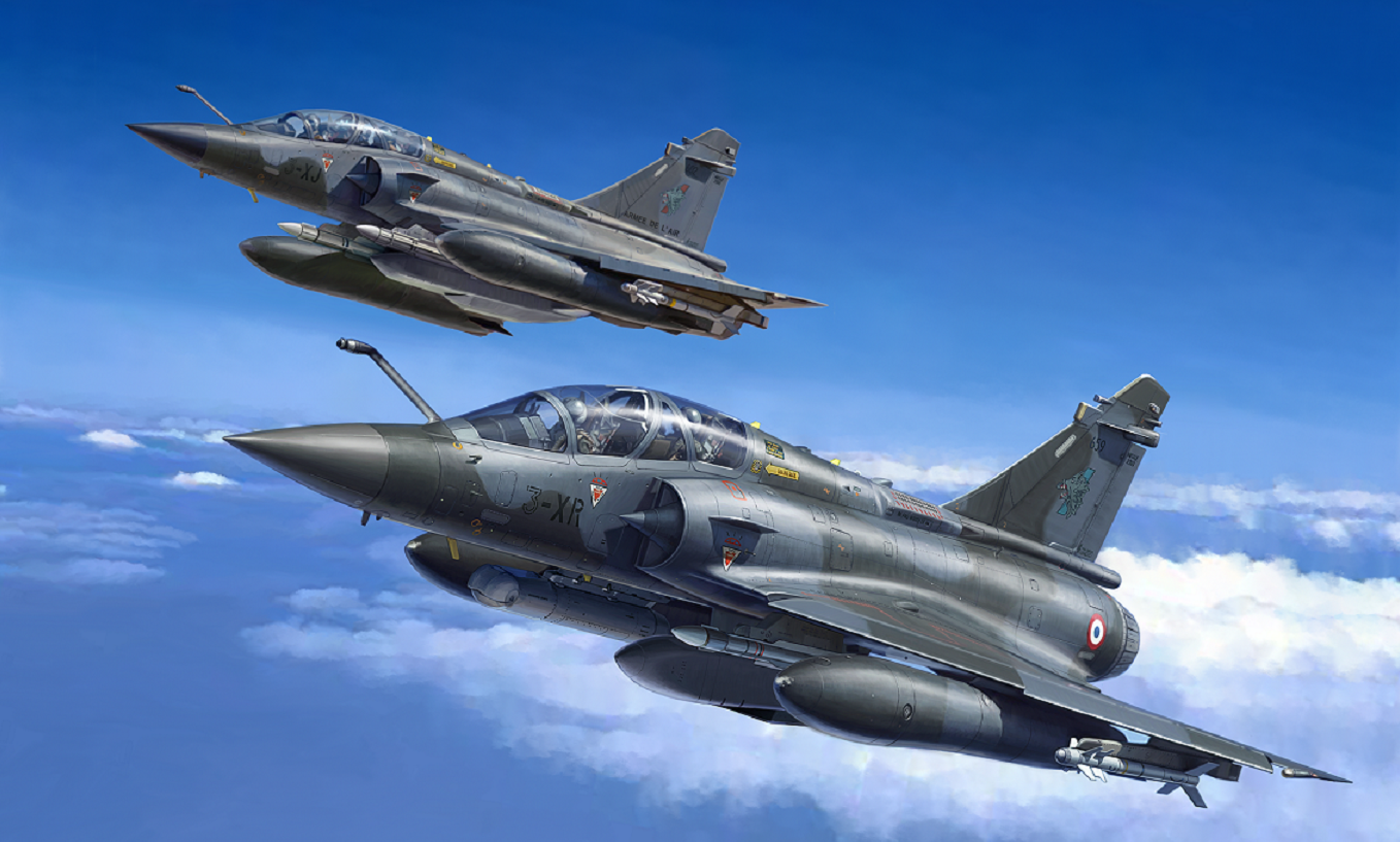 KITTY HAWK Model KITTY HAWK 32022 Mirage 2000 D N Phantom Fighter
