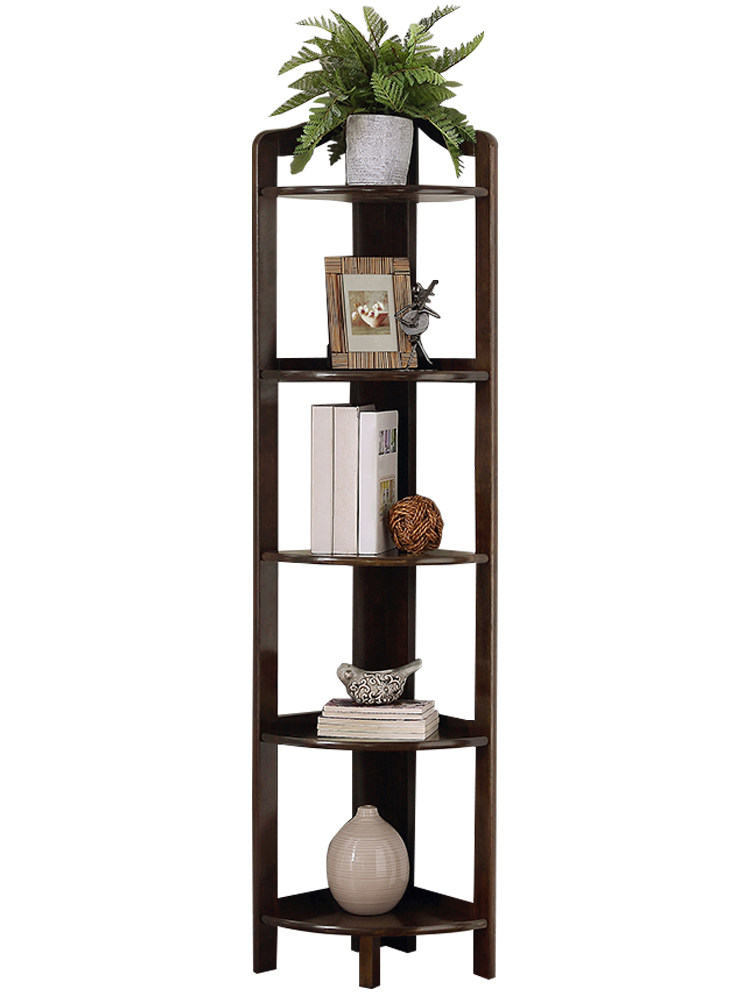 [USD 289.73] Friends Corner Shelf Bedroom Corner Fan Organizer Flower