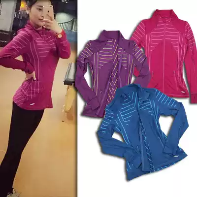 Domestic Code Indoor Women Fitness Running Sport Cardigan Jacket 380g