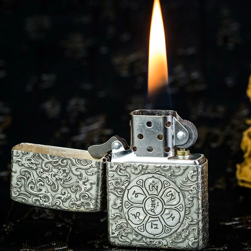 zippo Оригинальная мужская зажигалка, зеркальный эффект, подарок на день рождения