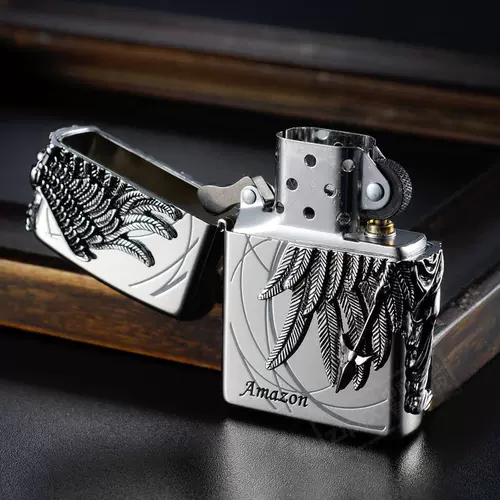 Zippo Корейская версия оригинальной аутентичной пожарной машины Zhiba Amazon Женский воин ZBT-36A играет подлинный керосин ZP