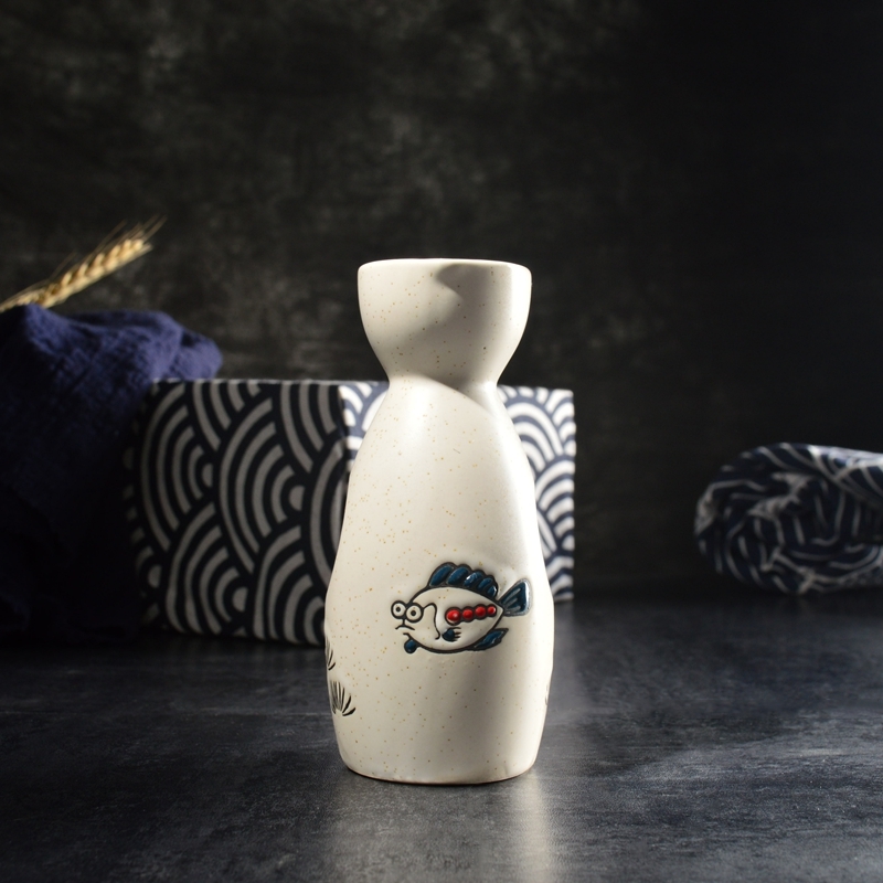 Rượu vang phong cách Nhật Bản đặt rượu sake nồi rượu vang trắng nồi đơn ấm rượu vang nồi gia đình rượu vang mát ấm rượu vang chai rượu vang lẩu ly uống rượu