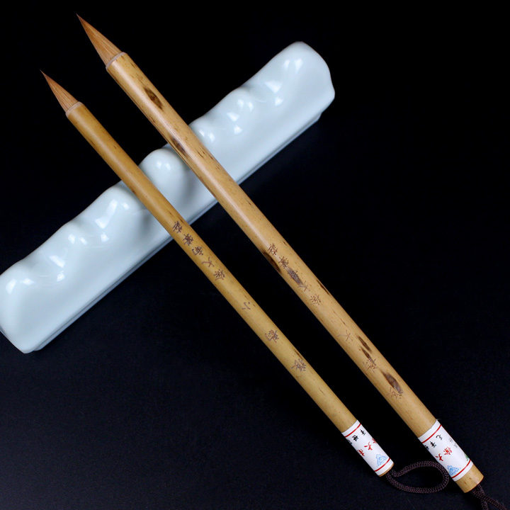 Wolf Yun Xu Danan Penzhuang Xiao Lin practiced creating special brush - brush pure hand brush